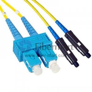 SC-MU Duplex 9/125 Single-mode Fiber Patch Cable