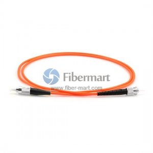 FC-ST Plenum(OFNP) Simplex Multi-mode Fiber Patch Cable