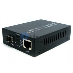 10/100M 1SFP+1RJ45 Ports Ethernet Glasfaser Medienkonverter