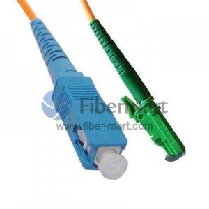 SC-E2000 Plenum(OFNP) Simplex Multi-mode Fiber Patch Cable