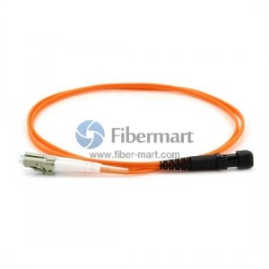LC-MTRJ Plenum(OFNP) Duplex Multi-mode Fiber Patch Cable