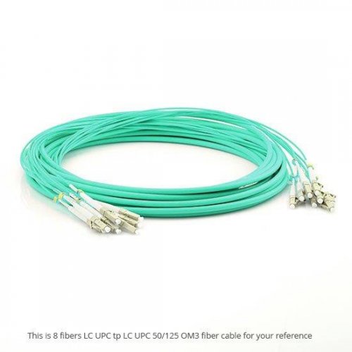 10M LC UPC a LC UPC 10G OM3 Multimode 12 Fiber MultiFiber PreTerminated Cable 2.0mm PVC Jacket