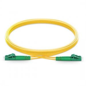 2M LC APC to LC APC Duplex 2.0mm LSZH 9/125 Single Mode Fiber Patch Cable