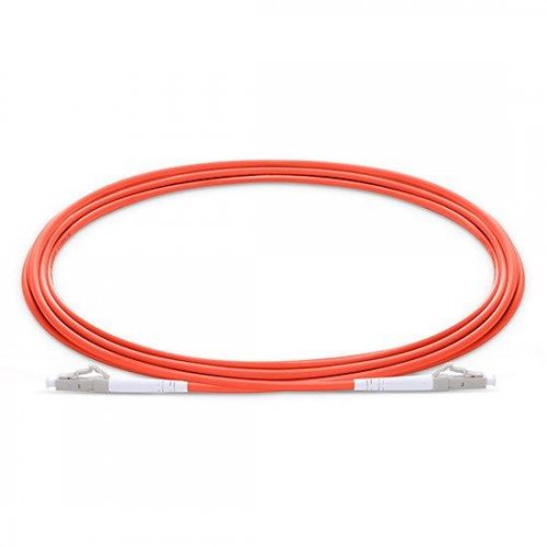 Cable de conexión de fibra óptica multimodo LC a LC Simplex OM1 1M