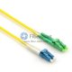 Cable de conexión de fibra dúplex 9/125 monomodo LC / APC a LC / UPC