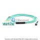 8 Fibras OM3 12 3.0mm filamentos MTP mazo de cables LSZH / Riser