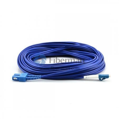 Cable de fibra óptica dúplex monomodo 2M (9/125) - LC/UPC a SC/APC