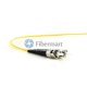 FC/APC to ST/APC Singlemode 9/125 Duplex Fiber Patch Cable