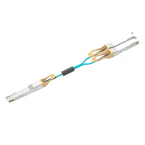 10 m (33 Fuß) 400G QSFP-DD auf 2x200G QSFP56 aktives optisches Breakout-Kabel
