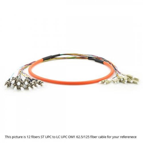 1.5M LC UPC a LC UPC OM1 Multimodo 6 Fibra PreFormentada Cable 0.9mm PVC Chaqueta