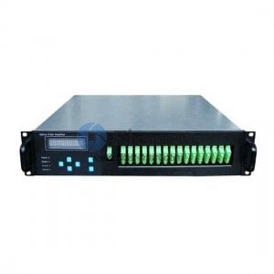 18 dBm Output 8 ports High Power 1550nm Amplifier for FTTH