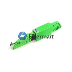 E2000/APC Singlemode Fixed Flanged Fiber Optic Attenuator, Male to Female, 1~25dB Optional