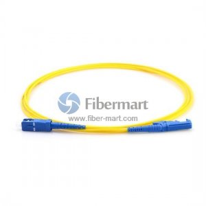 SC-E2000 Simplex 9/125 Single-mode Fiber Patch Cable