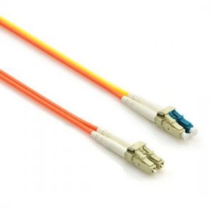 1m LC to LC OM1 Mode Conditioning Fiber Optic Patch Cable