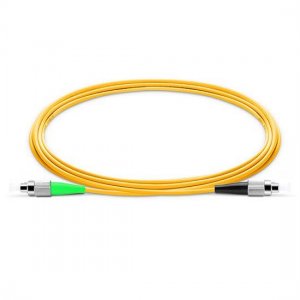 FC UPC к FC APC Simplex PVC/LSZH/OFNP 9/125 одномодовый оптоволоконный соединительный кабель