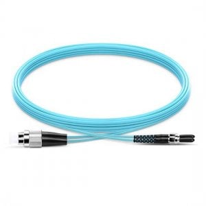 SMA905 vers FC Duplex PVC/LSZH/OFNP OM3 Câble de raccordement à fibre optique multimode
