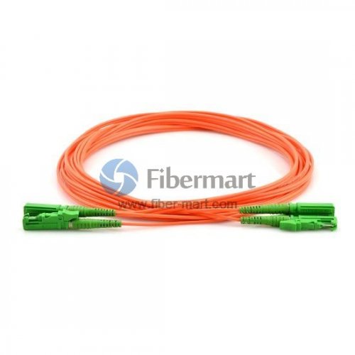 E2000-E2000 Cable de Conexión de Fibra Multimodo Duplex OM1