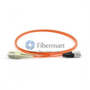 FC-SC Plenum(OFNP) Duplex Multi-mode Fiber Patch Cable