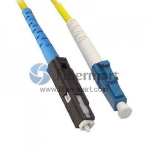 LC-MU Simplex 9/125 Single-mode Fiber Patch Cable