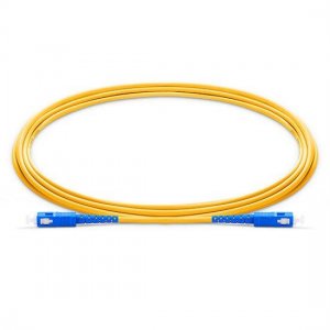 2M SC UPC to SC UPC Simplex 2.0mm LSZH 9/125 Single Mode Fiber Patch Cable