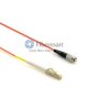 FC-LC Plenum(OFNP) Simplex Multi-mode Fiber Patch Cable