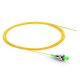 Cable flexible de fibra óptica monomodo simplex FC / APC personalizado