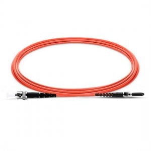 SMA905 vers ST Simplex PVC/LSZH/OFNP OM1 Câble de raccordement à fibre optique multimode