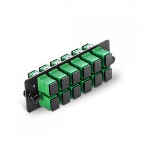 Panneaux adaptateurs de fibre optique (FAP) compatibles SC Panduit Opticom de 12 ports