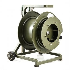 Portable Field Deployable Tactical Fiber Cable Reel 500m