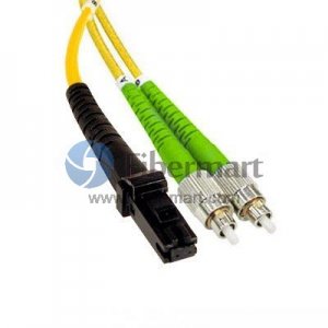 FC/APC to MTRJ/UPC Plenum(OFNP) Duplex 9/125 Single-mode Fiber Patch Cable
