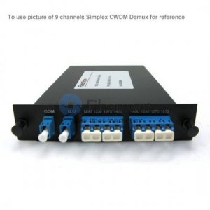 5 channels, LGX Module, Simplex Uni-directional, CWDM Demux
