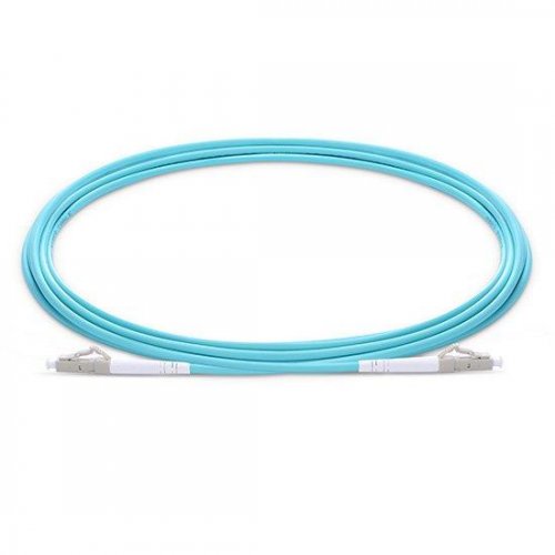 Câble de raccordement à fibre optique multimode 2M LC UPC à LC UPC Simplex 2,0 mm PVC(OFNR) OM3