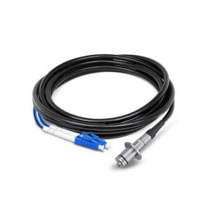 IP67 Harsh Environment OptoElectronic Hybrid Waterproof Type (Plug) to LC/SC/ST/FC Fiber Optic Patch Cable