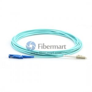 LC-E2000 Simplex OM3 Multimode Fiber Patch Cable