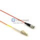 Cable de conexión de fibra multimodo FC-LC Simplex OM1