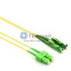 SC/APC to E2000/APC Singlemode 9/125 Duplex Fiber Patch Cable