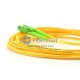 Cable de conexión de fibra dúplex monomodo 9/125 de SC / APC a E2000 / APC