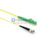 LC/APC to ST/APC Singlemode 9/125 Simplex Fiber Patch Cable