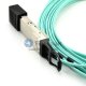 Kundenspezifischer 40GBASE QSFP+ zu LC/SC/ST/FC Verbindungsstück (8) Breakout-aktives optisches Kabel