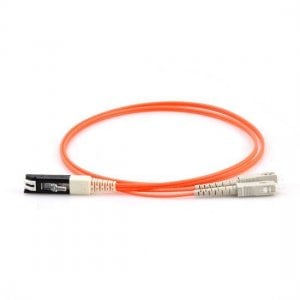 1M VF45 to SC Duplex OM1 Multimode Fiber Optic Patch Cable