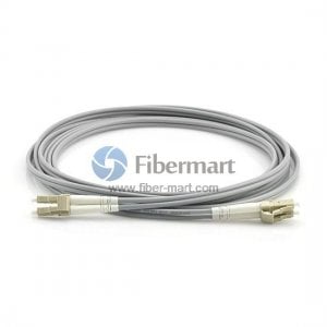 Cable de conexión blindado OM2 multimodo dúplex LC/UPC a LC/UPC
