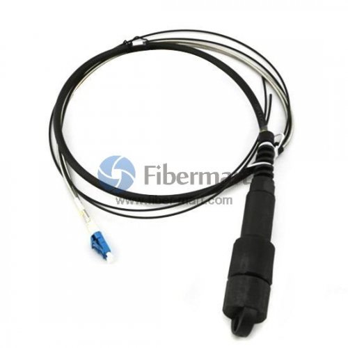 IP67 LC à LC/SC/ST/FC Duplex Câble de raccordement fibre étanche monomode