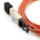 9M(29,5ft) 40GBASE QSFP+ zu LC/SC/ST/FC-Anschluss(8) Breakout Active Optical Cable
