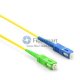 SC/UPC to SC/APC Singlemode 9/125 Simplex Fiber Patch Cable