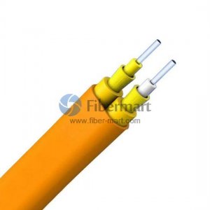 Custom Double Jacket Duplex Flat Tight-buffered Indoor Cable