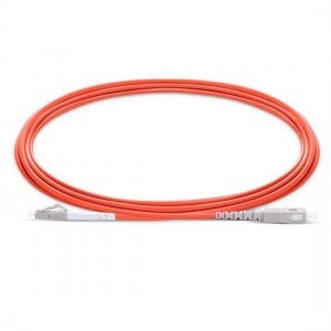 20M LC UPC a SC UPC Cable de conexión de fibra óptica multimodo OM1 de PVC simplex de 2,0 mm (OFNR) OM1