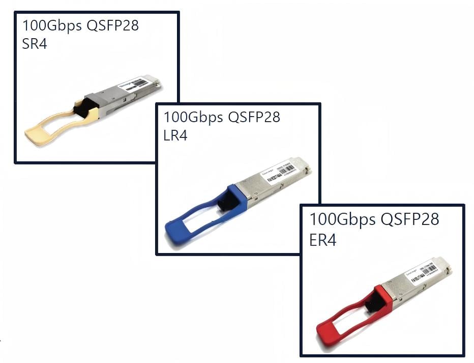 100G QSFP28 Transceiver Fibermart 100G QSFP28 Transceiver Fibermart