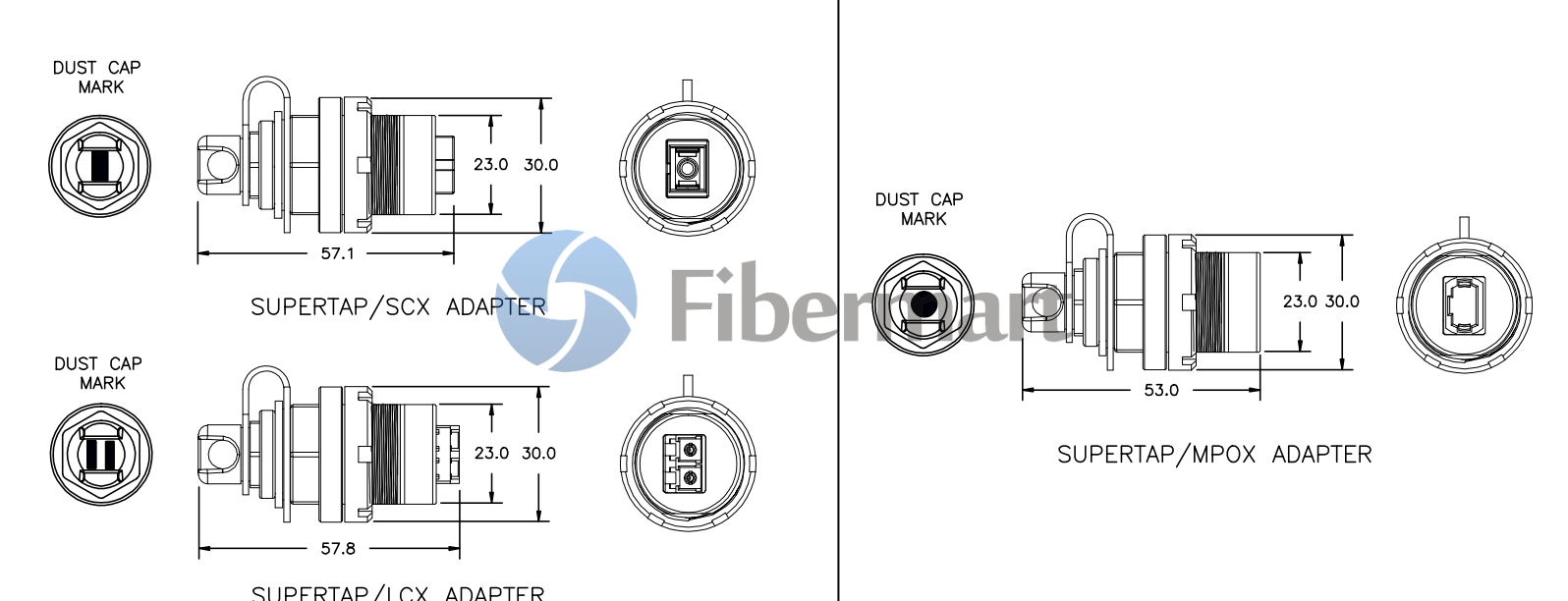 ip67 ip68 Fiber Connector