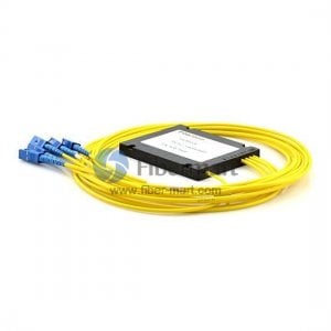 1x4 Fiber PLC Splitter with ABS Box Package 1x4 Fiber PLC Splitter with ABS Box Package