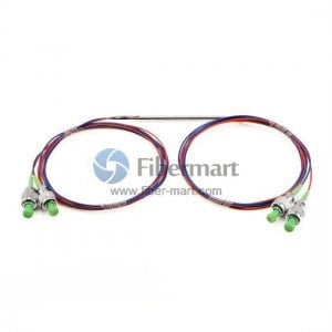 2x2 Polarization Maintaining Coupler PM1550 Fiber FBT Coupler Splitter 1m Slow Axis 2x2 Polarization Maintaining Coupler PM1550 Fiber FBT Coupler Splitter 1m Slow Axis